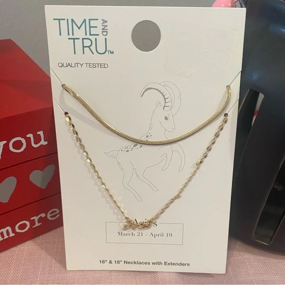 🛍️SALE…Time and Tru Gold Necklace Duo - Picture 2 of 3